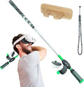 DeadEyeVR - DriVR Elite Chrome - Golf Club for Quest - Realistic VR Golf Simulator Handle - Weighted VR Golf Club Grip for Enhanced Play