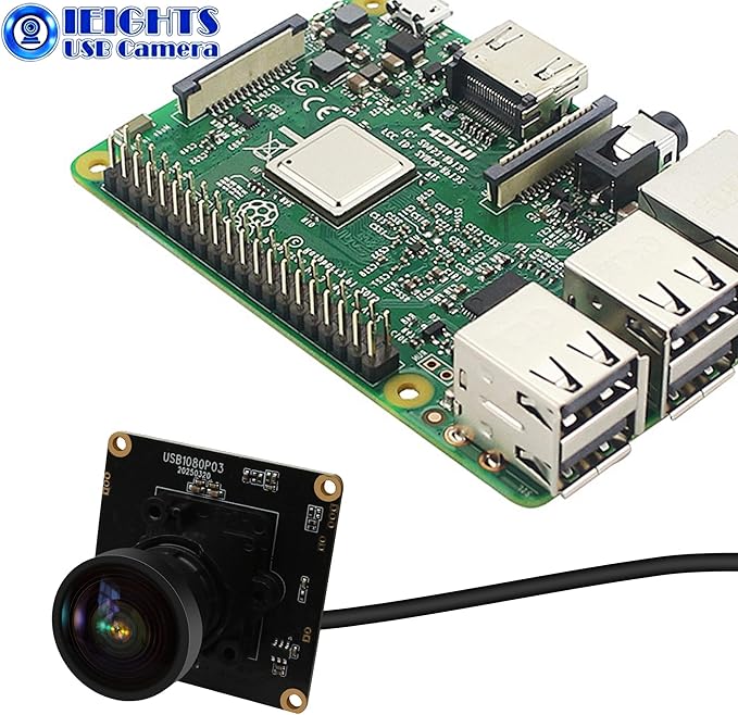 H.264 USB Camera Module 0.0001Lux Low Illumination Webcam Board Wide Angle M16 1080P 30fps Mini UVC USB2.0 Lightburn CAMERA 100db HDR Web_Camera for Computer Fast Frame 2K PC Cam for Pi Laptop