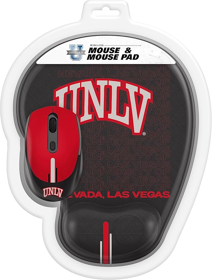 SOAR NCAA Unisex Wireless Mouse and Mouse Pad