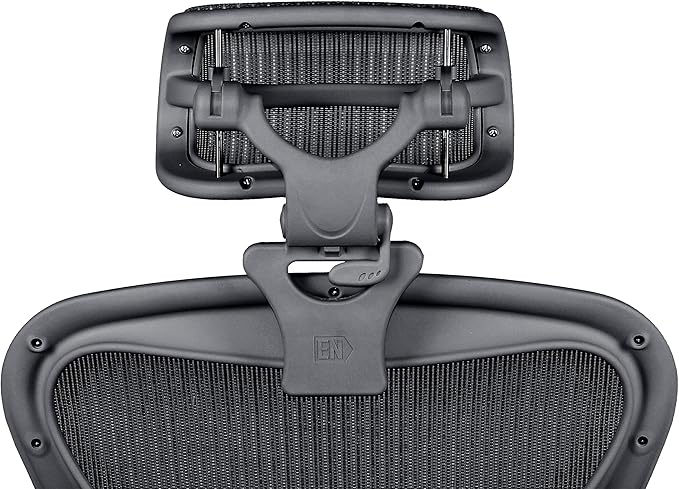 Engineered Now The Original Headrest for The Herman Miller Aeron Chair (H3 for Remastered Onyx)