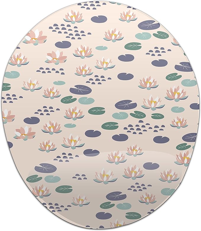 Ergonomic Mouse Pad with Wrist Rest Digital Printed Mouse Pad Anti-Tendon Sheath Problems Non-Slip Base for Office and Home Size:20x23cm