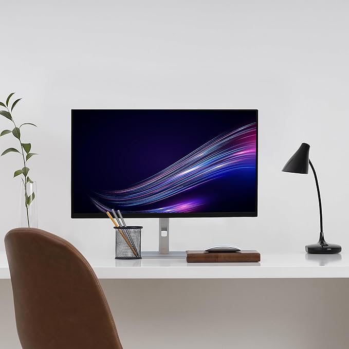 Dell 27 inch Monitor P2725H Full HD 1080p Computer Monitor Anti Glare 16:9 IPS Computer Screen LCD 60Hz Monitor with Slim Design for Home and Office Mouse Pad Included