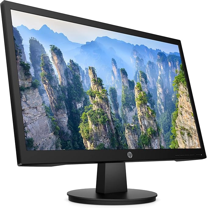 HP V22 FHD Monitor | 21.5-inch Diagonal FHD Computer Monitor with TN Panel and Blue Light Settings Monitor with Tiltable Screen HDMI and VGA Port | (9SV78AA#ABA)