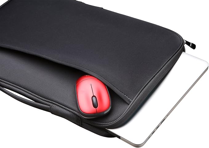 Logitech Bundle Wireless Mouse M217 – Red &amp 16” Sleeve