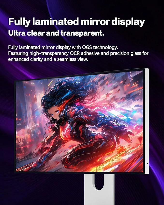 P27D 27 inch FHD (3840 x 2160) 4K 144HZ Gaming Monitor IPS Black Panel 1.07 Billion Colors 99% sRGB 5msHDR10G-Sync FreeSyncHDMIDPVESA178° Viewing Angle (Minimalist - with Stand)