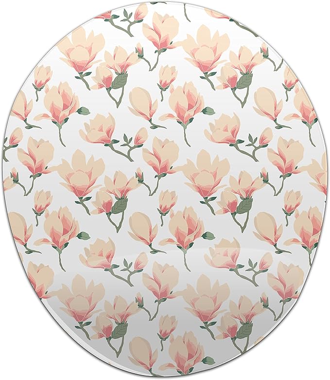 Ergonomic Mouse Pad with Wrist Rest Digital Printed Mouse Mat for Tendon Sheath Problems Non-Slip Base for Office and Home Size: 20 x 23 cm