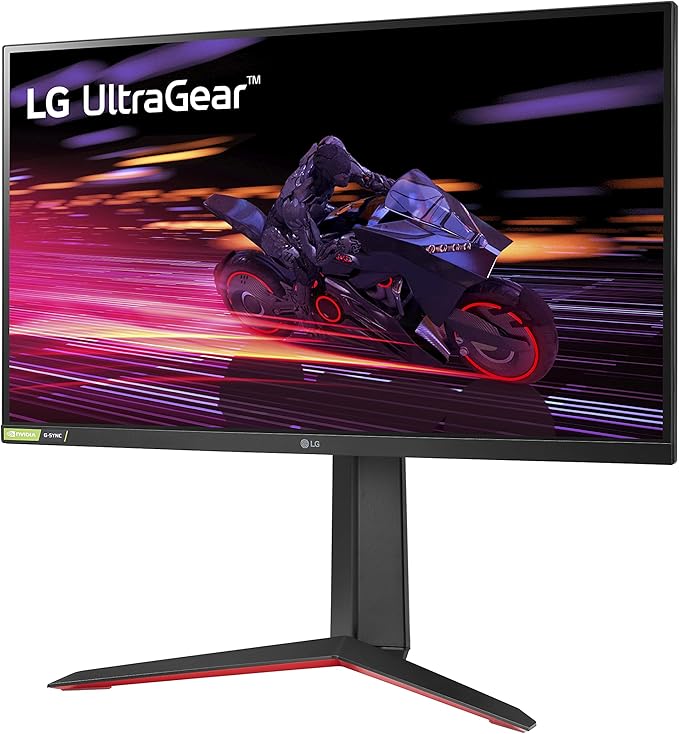 LG 27GP750-B 27” Ultragear FHD (1920 x 1080) IPS Gaming Monitor w/ 1ms Response Time &amp 240Hz Refresh Rate NVIDIA G-SYNC Compatible with AMD FreeSync Premium Thin Bezel Tilt/Height/Pivot Adjusta