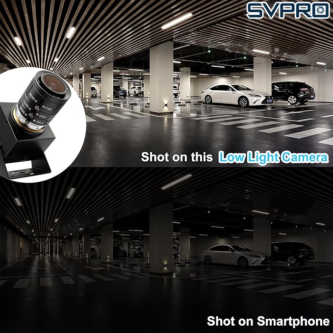 SVPRO 1080P 120fps High Speed USB Camera12 Megapixels 4K Glof Swing Webcam Manual Focus with 3X Optical ZoomIndustrial Lightburn Cam UVC Plug and Play for Computer Laptop Raspberry Pi