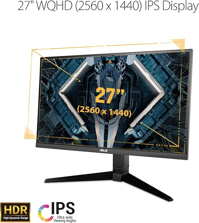 ASUS TUF Gaming VG27AQL1A 27 inches HDR Monitor (Renewed)