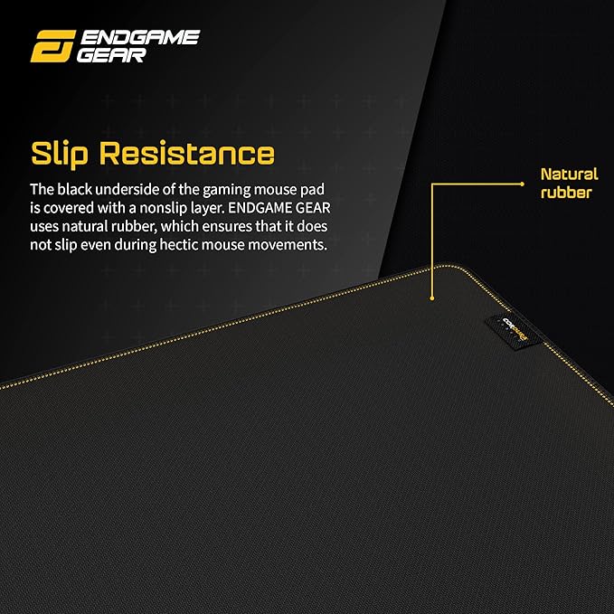 ENDGAME GEAR MPC 890 Cordura Gaming Mouse Pad Nonslip Desk Pad Size 35.04 x 17.72 Navy Blue