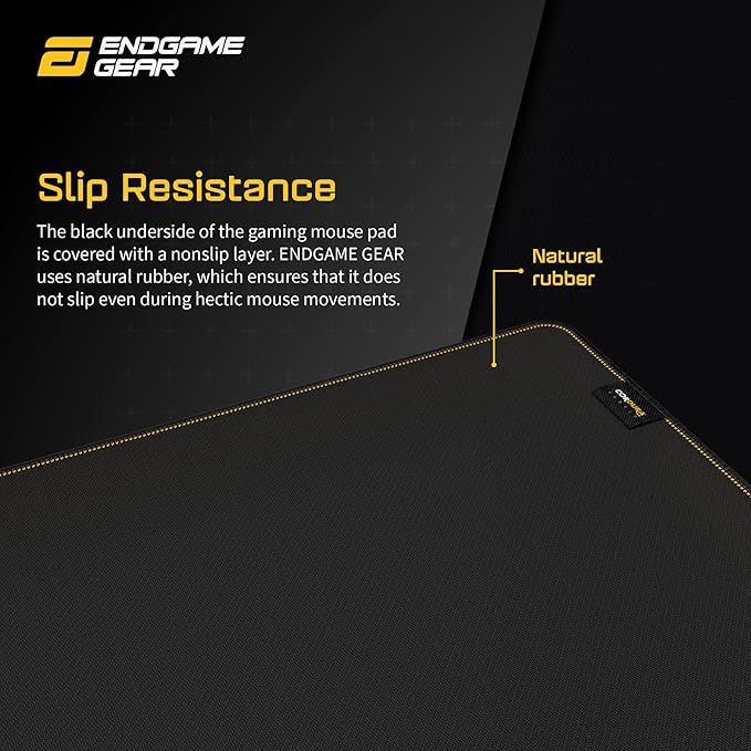 ENDGAME GEAR MPC 1200 Cordura Gaming Mouse Pad Nonslip Desk Pad Size 47.2 x 23.6 Dark Blue