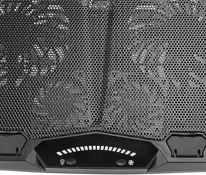 Laptop Cooler Stand Multi Angle Adjustment 3400RPM 5 Height Level 11 Fan Notebook Cooling Pad for Tablet