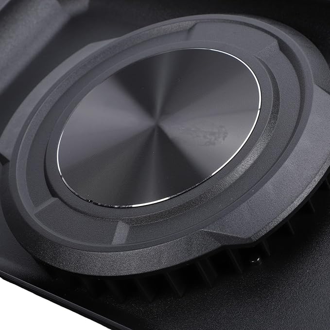 Asixxsix RGB Gaming Laptop Cooling Pad Industrial Grade Fan with 5.5 Inch Powerful Cooling 7 Colors 10 Lighting Modes Height Stand for 15.6-19 Inches Laptops