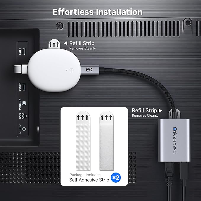 Cable Matters USB C to Ethernet Adapter with 140W Charging Gigabit Ethernet to USB C Adapter Compatible with MacBook Pro Dell XPS Surface Up to 480Mbps for Chromecast with Google TV -2020 &amp L