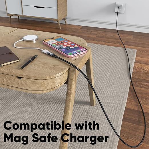 USB C Extension Cable 6ft 5Pack 20Gbps/240W/4K@60Hz USBC Extender Male to Female Type C USB 3.2 Gen 2 Charging/Data Sync Cord Braided Nylon for Mac-Book Air/Pro PSVR2 Portable Monitor Hub