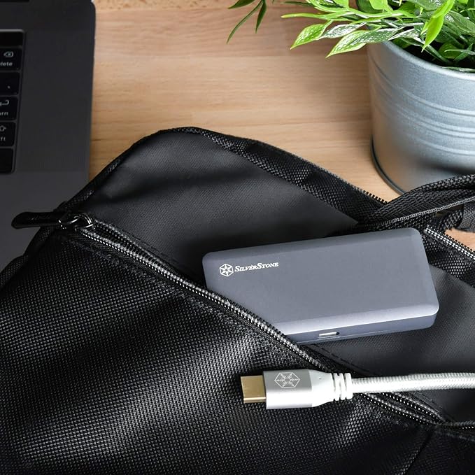 SilverStone Technology USB 3.1 Type C Hub to HDMI and 3 USB 3.1 Type A Ports Ep14