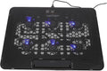 Laptop Cooling Pad and Stand with Quiet Fan for 15.6-inch Laptops Black Cooling Base for Portable Notebook Temperature Control