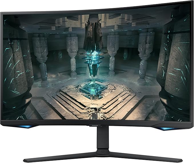 Samsung 32 Odyssey QHD G65B Curved Gaming Monitor 240Hz 1ms (GTG) HDR 600 Gaming Hub 1000R AMD FreeSync Premium Pro LS32BG652ENXGO