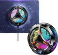 iPad Cooler zooparty Magnetic Tablet Cooler for ipad/Surface pro/Samsung Tab/Steam DeckMagsafe CompatibleIpad Cooling Fan with Temperature Display for Mobile GamingTiktok Live Streaming Black