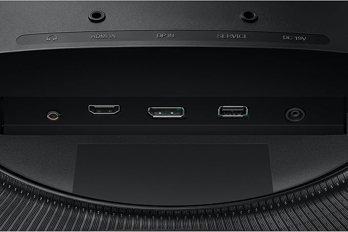 SAMSUNG 32 Odyssey G55C Series QHD 1000R Curved Gaming Monitor 1ms(MPRT) HDR10 165Hz AMD Radeon FreeSync Eye Care Glare Free Sharp Resolution LS32CG550ENXZA