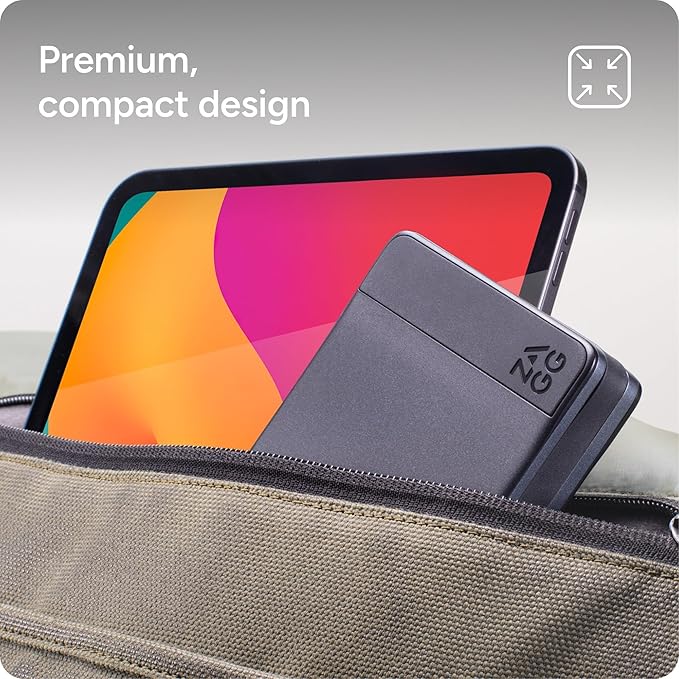 ZAGG 9-Port Hub – 2 USB-C 2 HDMI (4K 60Hz) 1 USB-A (10Gbps) Ethernet Audio Jack SD &amp MicroSD Card Readers - Multi-Device Connectivity for iPadOS ChromeOS Android Windows