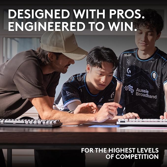 Logitech G PRO X 60 Lightspeed Wireless Gaming Keyboard Ultra Compact TKL 60% Mechanical Keyboard for Windows PC LIGHTSYNC RGB Dual-Shot PBT Keycaps GX Optical Tactile Switches - Black