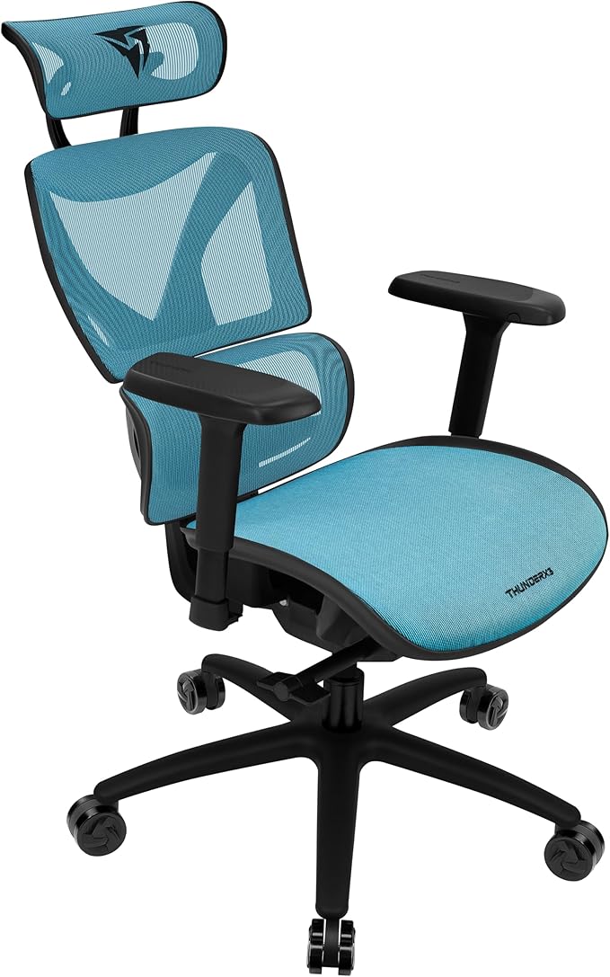 XTC Chroma Ergonomic Chair Blue/Black ThunderX3