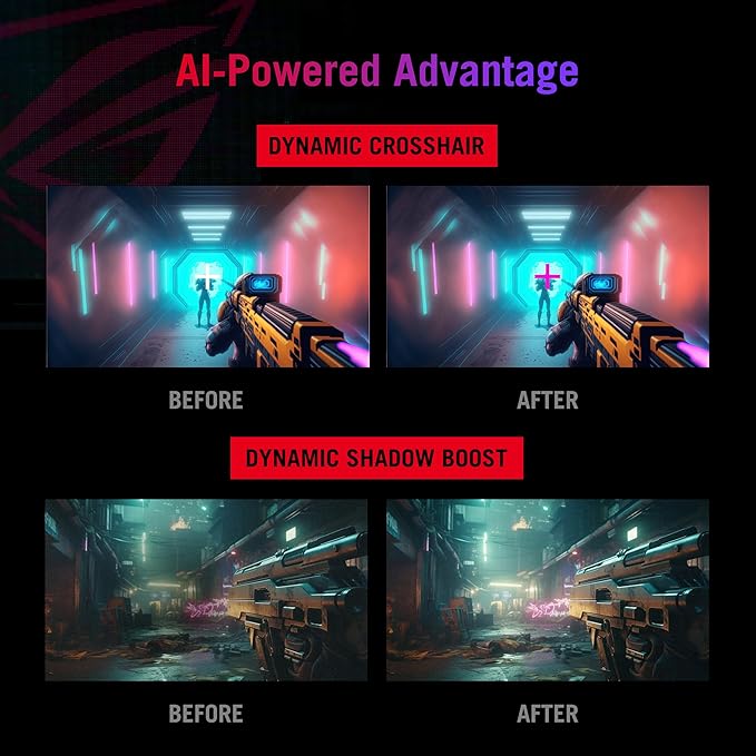 ASUS ROG Strix 25” (24.5” viewable) Esports Gaming Monitor (XG259QNS) - Full HD 380Hz 0.3ms Fast IPS Extreme Low Motion Blur Sync FreeSync Premium DisplayWidget Ergonomic 3 yr Warranty