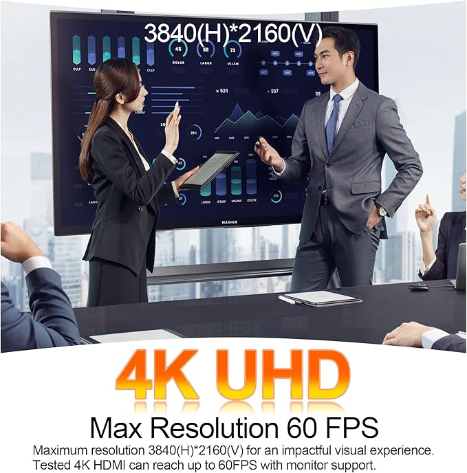 4K 60FPS H.264 Webcam HDMI USB3.0 Simultaneous Streaming Industrial Camera with Close-up 5-50mm Varifocal Lens for PC Windows Linux Mac Android