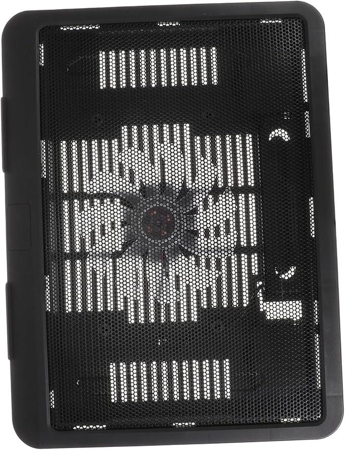 Ergonomic Laptop Cooling Pad with Silent LED Fans Ultra-Thin Computer Stand for Gaming and Office Laptops Quiet Cooler for Heat Dissipation