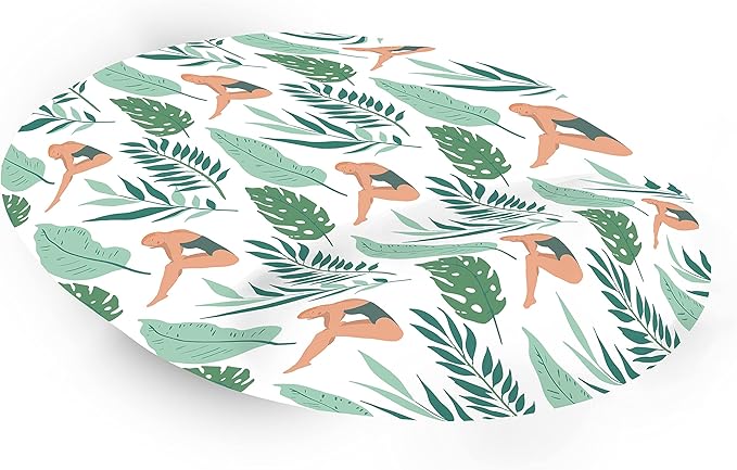 Ergonomic Mouse Pad with Wrist Rest Digital Printed Mouse Mat for Tendon Sheath Problems Non-Slip Base for Office and Home Size: 20 x 23 cm