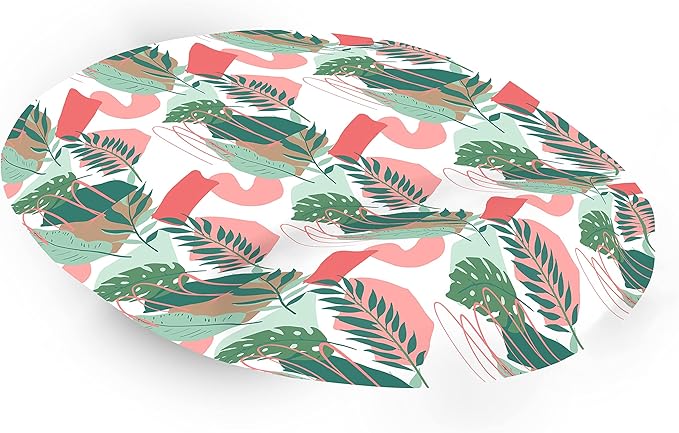 Ergonomic Mouse Pad with Wrist Rest Digital Printed Mouse Mat for Tendon Sheath Problems Non-Slip Base for Office and Home Size: 20 x 23 cm