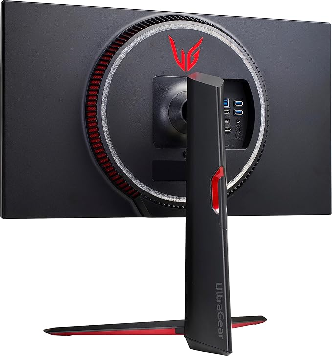 LG 27GP95R-B 27” Ultragear UHD (3840 x 2160) Nano IPS Gaming Monitor w/1ms Response Time &amp 144Hz Refresh Rate NVIDIA G-SYNC Compatible &amp AMD FreeSync Pro Adjustable Tilt Height Swivel &amp