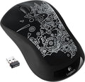 Logitech Wireless Mouse M310 - Black Topography
