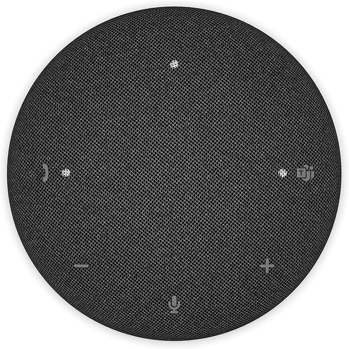 Dell Pro Wired Speakerphone - SP325 - USB-C Zoom/Microsoft Teams Certified 4 Omnidirectional Microphones AI-Based Noise Cancellation Microphones