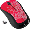 Logitech Wireless Mouse M310 - Red Topography