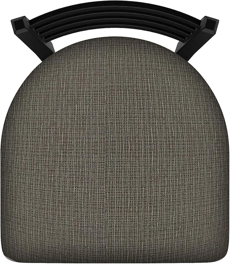 Holland Bar Stool Co. 400 Jackie 18 Chair with Black Wrinkle Finish and Graph Chalice Seat