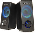 GOgroove UB3 Computer Speakers for Desktop and Laptop - Monitor Speakers with Loud Bass 2.5 Inch XL Drivers for 12W of Power Built-in Headphone and AUX Input Ports Computer Speakers for Desktop PC
