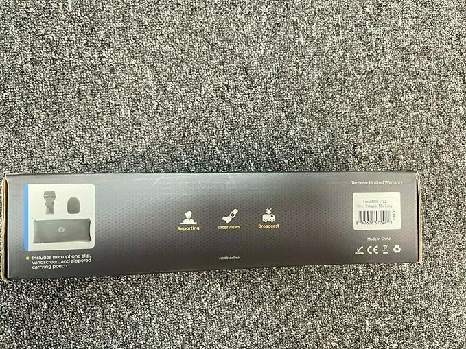 Senal ENG-18RL Broadcast Omnidirectional Dynamic Microphone (Long)
