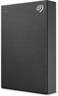 Seagate Backup Plus Portable 4TB External Hard Drive HDD – Black USB 3.0 for PC Laptop and Mac 1 Year Myliocreate 2 Months Adobe CC Photography 2-year Rescue Service (STHP4000400)