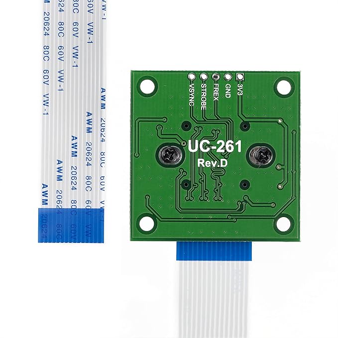 Arducam for Raspberry Pi 5 Camera Module with Interchangeable CS Mount Lens for Pi 5 4 3 3B+ 5MP OV5647 1080P