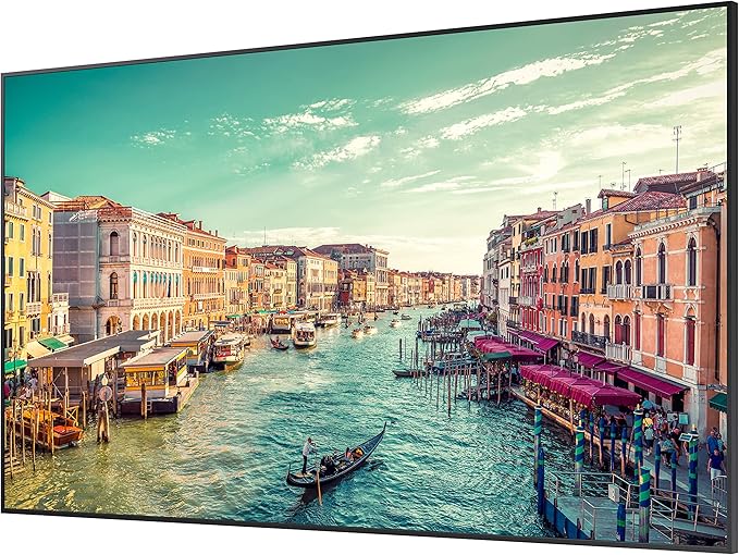 Samsung Business QMR-A 32-inch FHD 1920x1080 24/7 Commercial Signage LED Display for Business HDMI Wi-Fi Bluetooth 3-Year WRNTY 500 nit (LH32QMRABGCXZA) Black