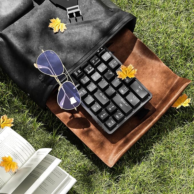 TMKB T63 Gaming Keyboard 60% Wireless Mechanical Keyboard with Bluetooth/2.4G/Type-C Compact 63 Keys Anti-Ghosting RGB Backlight Clicky Blue Switch - Black