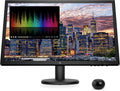 HP V24 FHD 1920x1080 Monitor Bundle with HDMI FreeSync Low Blue Light and Mini Bluetooth Speaker for Professional Sound Built-in Microphone and Remote Shutter for Photos