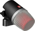 SE ELECTRONICS V Kick Drum Mic - Compact Dynamic Supercardioid Drum Microphone for Kicks with 4 Sound Settings &amp Adjustable Swivel Mount for Precise Positioning - Perfect for Studio &amp Live Use