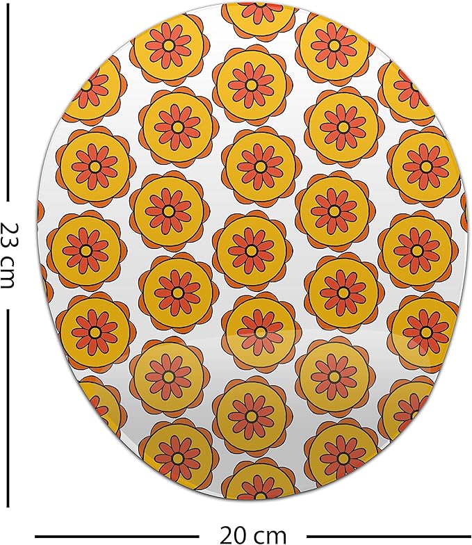 Ergonomic Mouse Pad with Wrist Rest Digital Printed Mouse Mat for Tendon Sheath Problems Non-Slip Base for Office and Home Size: 20 x 23 cm
