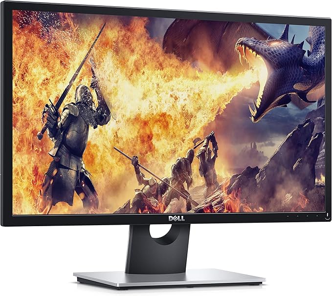 Dell 24 1920x1080 Gaming Monitor Gray (Model: Se2417HGx) (Renewed)