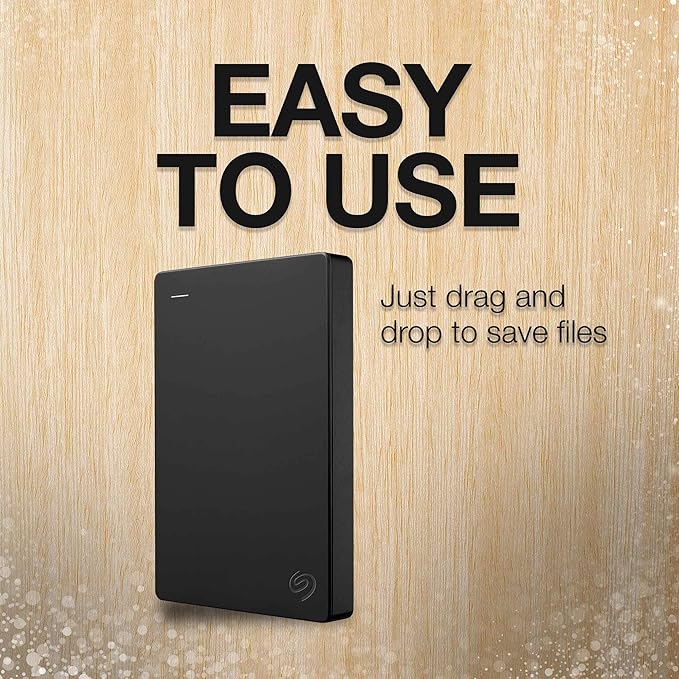 Seagate Portable 2TB External Hard Drive HDD — USB 3.0 for PC Mac PlayStation &amp Xbox -1-Year Rescue Service (STGX2000400)