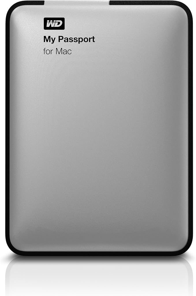 WD My Passport for Mac 1 TB USB 2.0 External Hard Drive - WDBBXV0010BBK-NESN