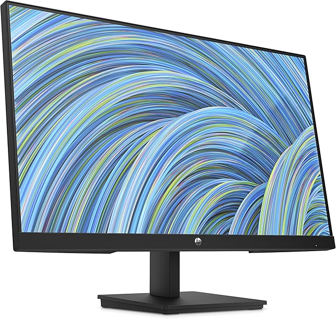 HP V24v G5 23.8-inch Full HD (1920 x 1080) FHD Monitor AMD FreeSync (V24v G5 Black)